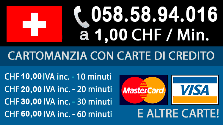numero telefonico svizzero per consulto di cartomanzia amoroso con tarocchi